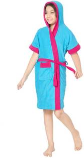 Sand Dune Turquoise Free Size Bath Robe