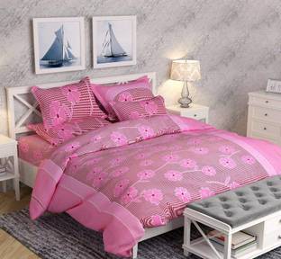 A Next Step Reversible Polyester Double Bed Cover