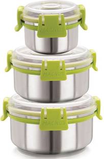 Magnus Steel Grocery Container  - 100 ml, 300 ml, 450 ml