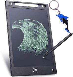 Aseenaa LCD Writing Pad Tablet 8.5 Inch for Drawing with Stylus | Digital Notepad Tab | Electronic Ewriter Teaching Educational Toys Gift for Kids Adults at Home School and Office | Black Colour