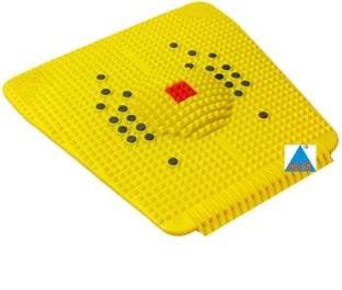 Acs 203 ACS Acupressure Magnetic Foot Mat for Stress and Pain Relief - Multicolor(QUANTITY-2) Massager