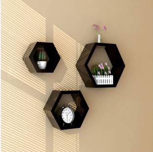 TechHark MDF (Medium Density Fiber) Wall Shelf