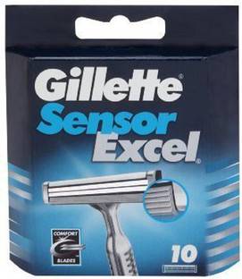 Gillette Sensor Excel ( Works With Sensor Excel Razor ) Combo Pack Of 10 X1 =10