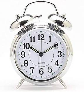 REGIME Analog Silver Clock