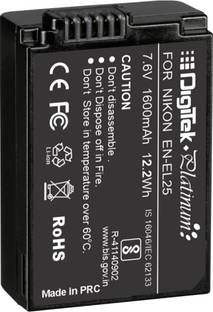 DIGITEK Platinum Extra Power Secondary Li-ion Rechargeable  for EN-EL25  Battery
