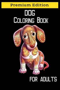Dog Coloring Book for Adults