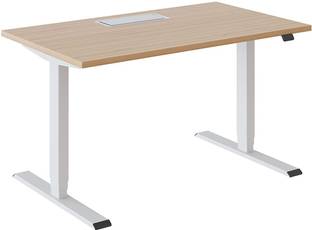 HNI India Avail - HAD (Height Adjustable Desk) Specially Designed for Long Hours Working from Home with sit and Stand Feature Engineered Wood Office Table