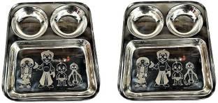 Anmol kid 2 Sectioned Plate