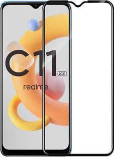 Amoha Edge To Edge Tempered Glass for REALME C11 2021, REALME C11, POCO C31