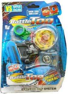 WHITE POPCORN 6D Battle Top Beyblade