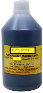 dinojames Permanent Marker ink-500ml Stamp Pad Ink