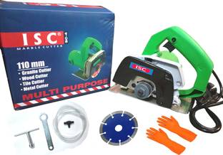 ISC Powerful Multipurpose Cutting Machine(110 mm) For Wood/ Marble/ Tile/ Granite/ Metal Cutting With Combo Handheld Tile Cutter