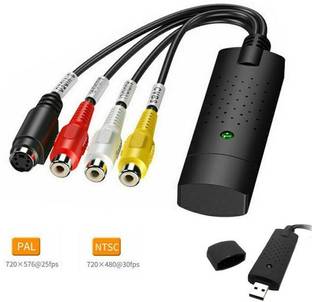 microware USB 2.0 audio TV video capture card device adapter VHS to VCR DVD PC converter for Win XP/Win Vista/Win 7/ Win 8/ Win 10 USB 2.0 audio TV video capture card device adapter VHS to VCR DVD PC converter for Win XP/Win Vista/Win 7/ Win 8/ Win 10 Laptop Accessory