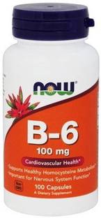 Now Foods B-6 -- 100 mg - 100 Capsules