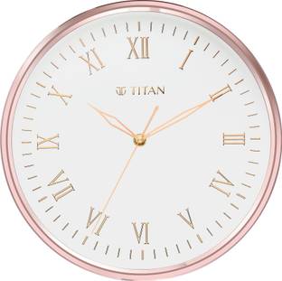 Titan एनालॉग 30 cm X 30 cm दीवार घड़ी