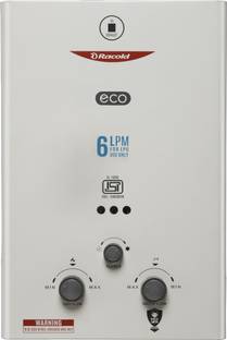 Racold 6 L Gas Water Geyser (ECO LPG, White)