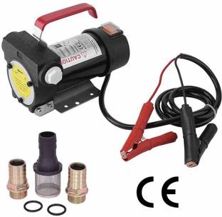 APMs 12 volt Portable DC Electric Fuel Transfer Pump & Diesel Oil Commercial Fuel Transfer Extractor Pump Motor 200W Centrifugal Water Pump