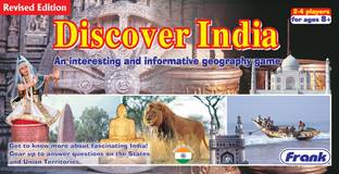 Frank Discover India Party & Fun Board Game