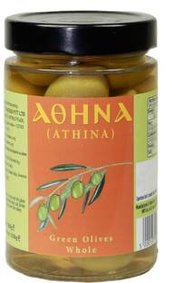 ATHINA Green Whole Olives Olives