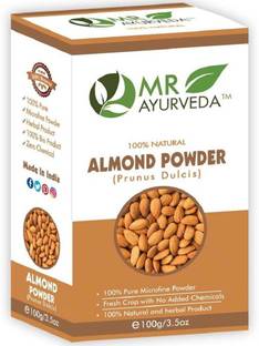 MR Ayurveda 100% Organic Almond Powder