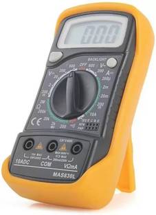 SG Flash MAS830L Electric Testing Meter Voltmeter Ammeter AC DC OHM Voltage Current Tester Digital Multimeter