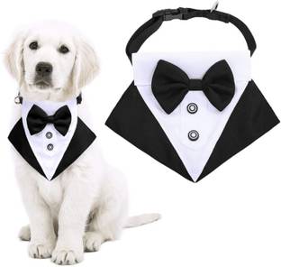 PETANGEL Tuxedo, Bandana for Dog, Cat