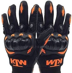 PATHAYAM riding gloves, black glove, bike riding protection gloves, size-free size Riding Gloves