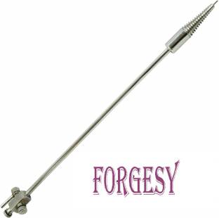 Forgesy HSG Cannula With Lock Number 1 Length 27cm Brass Chrome Finish Utility Forceps