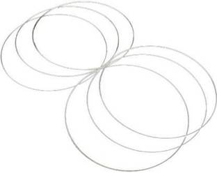 CIKONZA Macrame Metal Craft 6 inch Ring Hoop- Dream Catcher, Wreath, Wall Hanging, DIY and Other Projects 6 pieces Iron Dream Catcher