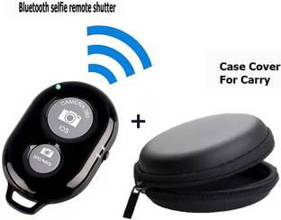 POZUB Good Quality Bluetooth Phone Remote Shutter PZB-5208 Wireless Bluetooth Shutter Remote Control Button Self-Timer Long Distance Camera Phone Selfie Stick Monopod Shutter Bluetooth Remote Controller Shutter Bluetooth Remote Controller Shutter Button For Selfie Click And Portable For Ios, Android Devices Remote Controller For Click Selfies Bluetooth Photo Clicker Video Shutter Remote  Camera Remote Control