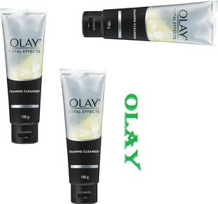 OLAY TOTAL EFFECTS FOAMING CLEANSER EACH 100G S*3 Face Wash