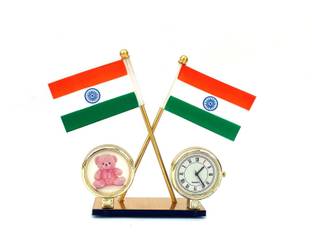 WOLCH indian flag Double Sided Wind Car Dashboard Flag