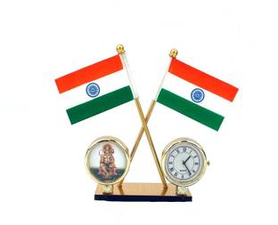 WOLCH indian flag Double Sided Wind Car Dashboard Flag
