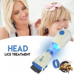 BELISTAR V Comb Capture 4 Filter Trap Head Lice And Eggs Removed From The Hair,Allergy and Chemical Free Head Lice Treatment,Electrical Head Lice Comb.240V Electrical Head Lice Comb...
