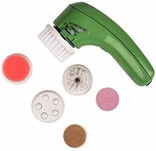 Thrive Facial Massager With 6 attachments with Adopter Multicolor Facial Massager With 6 attachments with Adopter Multicolor Massager