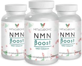 MITACHROME Fractal Health NMN BOOST NAD + ENHANCER, 500 Mg