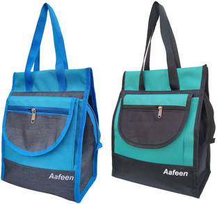 Aafeen Daily Office Use Multipurpose Lunch/Tiffin Bag for Men and Women , Kids , School , Picnic , Work Carry Bag for Lunch Box ,Tote Shopping Bag Waterproof Lunch Bag