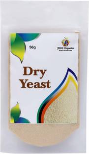 Jioo Organics Instant Active Dry Yeast, Pack of 50g (JO019) Yeast Powder