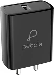 Pebble 18 W 3.1 A Wall Charger for Mobile with Detachable Cable