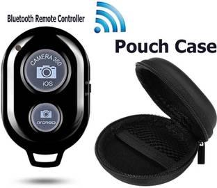 BUFONA High Quality Bluetooth Remote Controller Shutter Button for Selfie Click Widely Compatible with All Devices BFNA-D50 Wireless Bluetooth Shutter Remote Control Button Camera Shutter Remote Control with Bluetooth Wireless Technology - Create Amazing Photos and Videos Hands-Free Free - Works Remote Controller For Click Selfies Bluetooth Photo Clicker Video Shutter Remote Self-Timer Long Distance Camera Phone Selfie Stick Monopod Shutter Bluetooth Remote Controller Shutter Bluetooth Remote Controller Shutter Button For Selfie Click  Camera Remote Control