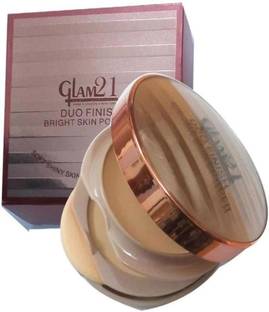 Glam21 DUO FINISH BRIGHT SKIN POWDER Compact