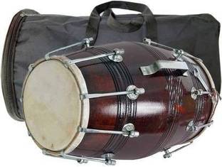 AMROHA ENTERPRISES musical GT-BG-18B2 Nut & Bolts Dholak54 Nut & Bolts Dholak