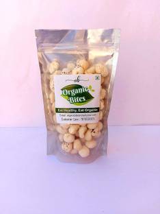 Organic Bites Raw Flex Seeds Lotus Seeds(Makhana), Phool Makhana