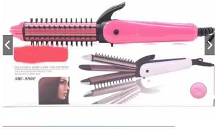 Moonlight youthfull 2 in 1 BEST QUALITY HAIR CRIMPER AND HAIR CURLER STRAIGHTENER FOR GIRLS(NHC-8890) Hair Straightener