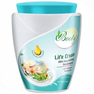 Vedic Booty Life Cream Skin Nourishing Treatment With Tea Tree Oil & Vitamin-E Almond Oil