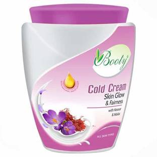 BOOTY Cold Cream For Skin Glow Fairness With Malai & Kesar
