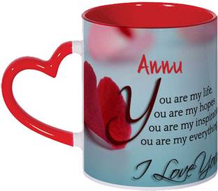 Wagwan Annu Love Romantic Gift On Valentine's Day For Lover Boyfriend Girlfriend Husband Wife Mg1263 Ceramic Coffee Mug