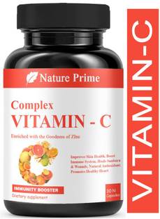 Nature Prime Vitamin C Complex 1000mg tablets with Amla & Zinc For Immune Support for adults