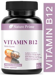 Nature Prime B Complex Vitamins B12 and Biotin for Metabolism