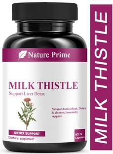 Nature Prime Milk Thistle Liver Support Formula (with Silymarin 420 mg)